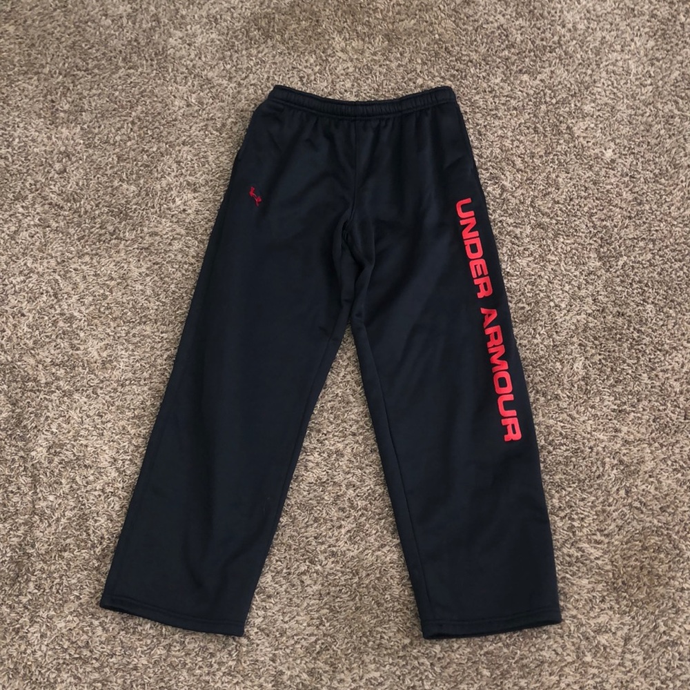 Black under armour sweatpants